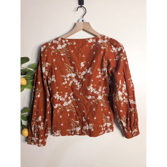 Madewell Long Sleeve Top Sz XXS - Picture 3 of 3